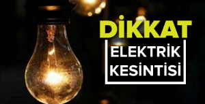 Seferihisar’da iki noktada 8 saatlik  elektrik kesintisi