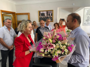 Seferihisar’da İYİ Parti’den CHP’ye ziyaret