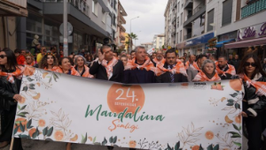 Seferihisar’da Mandalina Şenliği: Turuncunun büyüsü bir kez daha sardı!