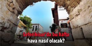 Seferihisar’da yeni haftada hava nasıl olacak?