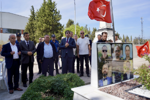 Şehit polis unutulmadı