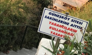 Sosyete plajı vatandaşa yasak!