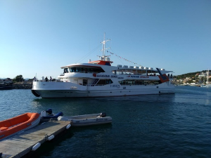 Teos Marina’dan Samos’a “kalimerhaba”