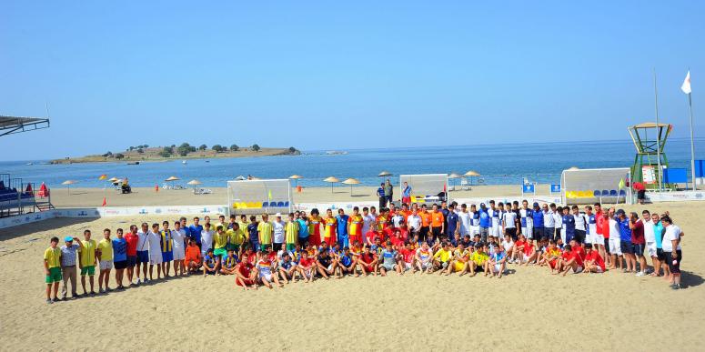 Uluslararası Plaj Futbolu Turnuvası Sona Erdi