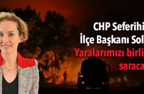 CHP Seferihisar’dan yangın bölgelerine destek